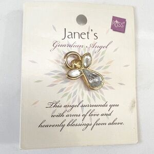 Janet Guardian Angel pin Gift